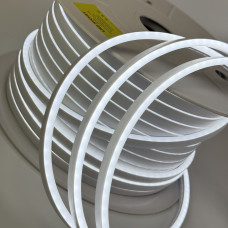 Лед неон 12В холодний білий 120 LED/м SMD2835 8W/m IP65 6*12mm (ціна 1м)