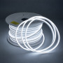 Лед неон 12В холодный белый 120 LED/м SMD2835 8W/m IP65 6*12mm рез 1см (цена 1м) - фото №1