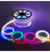 Led неон 2835 RGB 120 д.м. 12V IP67 14.4W/m 8*16mm (ціна 1м)