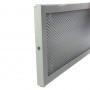 Led панель 36W 6500K 2700Lm 1195×180 мм IP20 Призматик (колотый лед) врезная / накладная  - фото №2