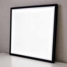 Led панель 600х600 36W 6500К с черной рамкой накладного монтажа