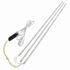 Led планки для фитосветильника 36W 1м 2×красные 660нм + 1×5000К с драйвером...