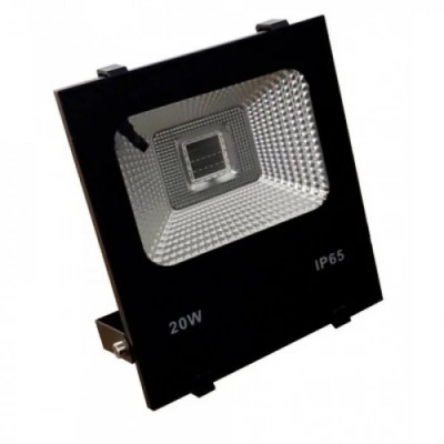 Лед прожектор синій 20W IP65 cob