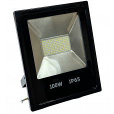 Лед прожектор UА LED 100W 8000 Lm 6500К IP65 чорний