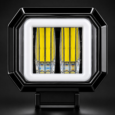 Led фара дополнительного света WL RE-07 SP DRL 14W 6000K 9-32V IP67 75×65мм