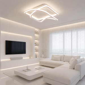 Led світильник білий 80W три кольори світіння без пульта