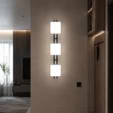 Led світильник настінно-стельовий на 3 модулі квадрат 110W 5000K IP20 білий...