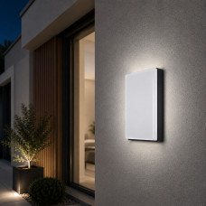 Led світильники настінні 24W 5000K IP54 прямокутний