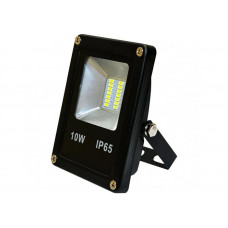 Лед прожектор 10W 600 Lm 6500К IP65 чорний