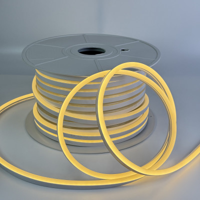 Стрічка неонова 12В SMD2835 120 д.м. 8х16мм IP65 білий теплий (ціна 1м)