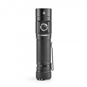 Фонарик портативный лед VIDEX VLF-A353 900Lm 5000K 4 режима работы USB-A (5В, 2А)