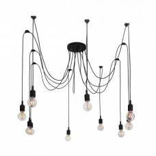 Люстра Павук. Лофт світильник на 10 ламп Е27