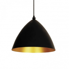 Люстра-купол с металлическим абажуром на 1 лампу Е27