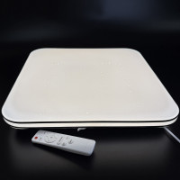 Люстра потолочная с пультом 70Вт 3000-6500K IP40 6650лм Звездное Небо черная полоса