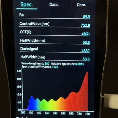Линейный светильник 120 см 52W светодиодный 6500К IP20  prismatik