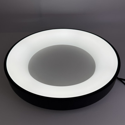 Лед люстра с пультом 72Вт светодиодная 2700K-6000K + RGB Ø450мм 4700Lm Черная