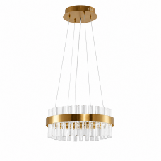 Люстра led кільцева 90W золота білий теплий/нейтральний/холодний