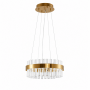 Люстра led кільцева 90W золота білий теплий/нейтральний/холодний - фото №1