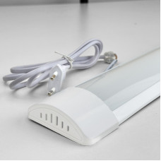 Линейный светильник 36W 3000Lm 220V 5000К IP20 1200 мм металл Led-Story Lume с кабелем 1м