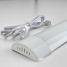 Лінійний світлодіодний світильник 36W 120 см 3240 Лм 6500К 1.2м метал, з кабелем 1м