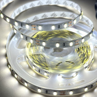 Набор светодиодной ленты 12В SMD 5730 (60 LED/m) IP20 холодный белый 5м + блок питания + коннектор