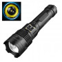 Сверхмощный фонарь PLD-S011 LED PM50-TG+COB 6х18650 Power Bank индикация заряда Type-C Zoom - фото №2