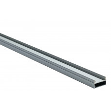 Накладний алюмінієвий лед профіль анодований для LED стрічки, лінійки 2м (ціна 1м)