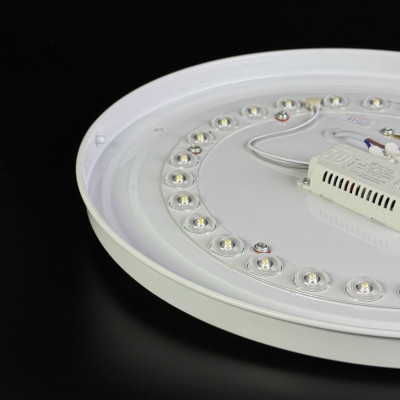 Накладний led світильник 18Вт 6000К, діаметр 245 мм, матовий розсіювач