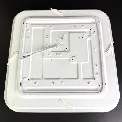 Накладний квадратний led світильник 24Вт 350×350×65мм 6000К