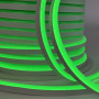 Неонова стрічка led зелена 12В для декору 120 д.м.  8×16мм IP65  (ціна 1м) - фото №1