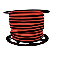 Неонова стрічка 12В SMD 2835 120 д.м., IP65, 8/16мм, червоний (ціна 1 м)