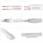 Неонова стрічка SMD 2835, IP68, 20-22 Lm, 220V, 15*15, кругла, SILICONE, холодний білий (ціна 1 м)  - фото №3
