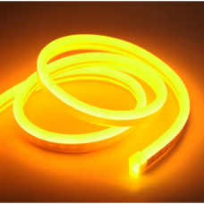 Неонова стрічка 2835-12V-120-10W/m IP68 6*12mm лимонно-жовтий (ціна 1 м)