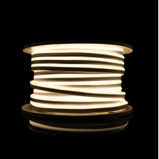 Неонова стрічка 8х16 SMD 2835 світлодіодна 10Вт IP68 120 д.м. 3800-4300К нейтральний білий 220V (ціна 1 м)