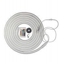 Неоновая лента RGBIC круглая 5В SMD3535 32д.м. 5 Вт/м IP68 с USB D16 комплект 5м