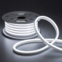 Неоновая led лента 12V SMD2835 8W 120 LED/м 8*16мм холодный белый IP65 (цена 1м) - фото №1