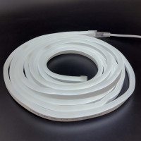 Неоновый светильник лофт 2835 120 д.м. IP68 220V 8*16 мм белый холодный 5500-6000К Led-Story 5м в розетку