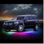 Підсвітка авто RGBW 12V IP68 2×120см + 2×150см з пультом - фото №1