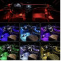 Подсветка салона авто 12V Multicolor RGB - фото №4