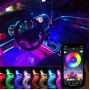 Подсветка салона авто 12V Multicolor RGB - фото №1