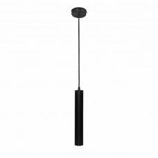 Підвісний світильник тубус чорний  на 1 лампу Е27