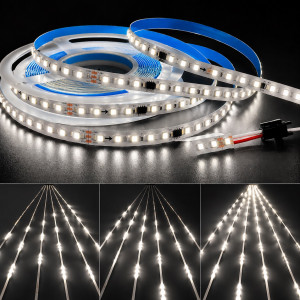 Пиксельная светодиодная LED лента бегущая волна 24V SMD2835 120д.м. IP20 SM...