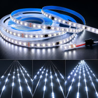 Піксельна світлодіодна LED стрічка біжуча хвиля 24V SMD2835 120д.м. IP20 SM...
