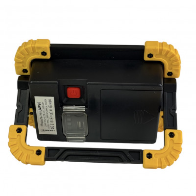 Портативний led прожектор 20W COB/SMD холодне світло 300Лм