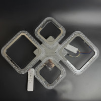 Потолочная люстра LED 72W хром белый теплый/нейтральный/холодный