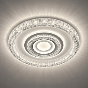 Потолочный led светильник круглый 60Вт 3000-6000К IP20 белый