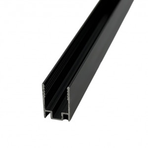 Профиль алюминиевый черный 2м для неона 8×16мм анодированный 0,6мм LED STOR...