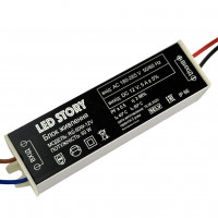 Профессиональные блоки 12В для питания светодиодной ленты 60Вт 5А IP66 алюминий герметичный корпус LED STORY Profi