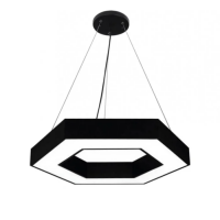 Світлодіодний світильник ДСО 16У-96-001 Hollow Hexagon 1.2м 96Вт 5000К Led-Story підвісний фігурний