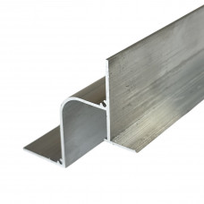 Профиль теневого шва для гипсокартона закруглений LST16 с лед каналом 3метра (цена 1м)